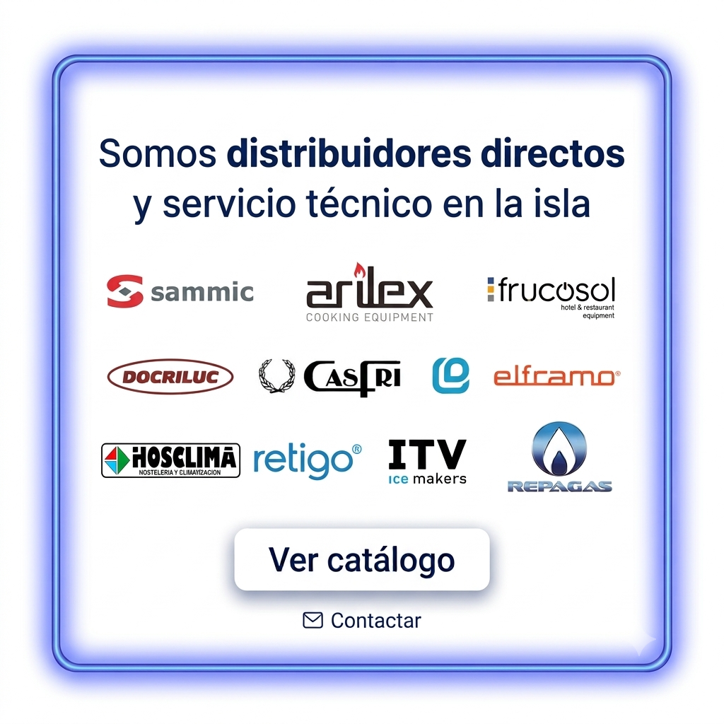 Somos distribuidores directos y servicio técnico en la isla