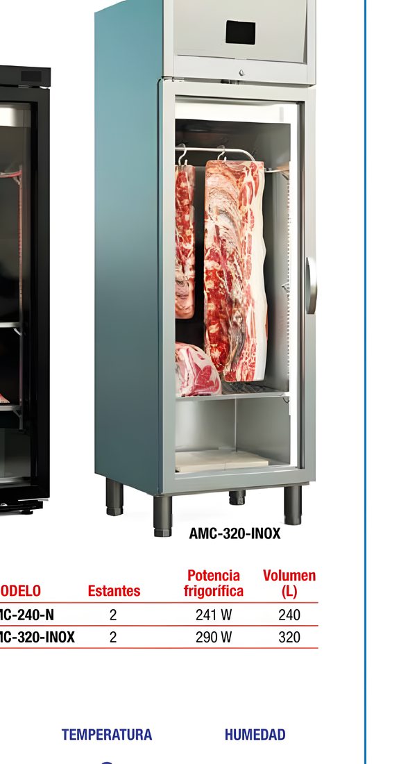 Armarios de maduración de carne