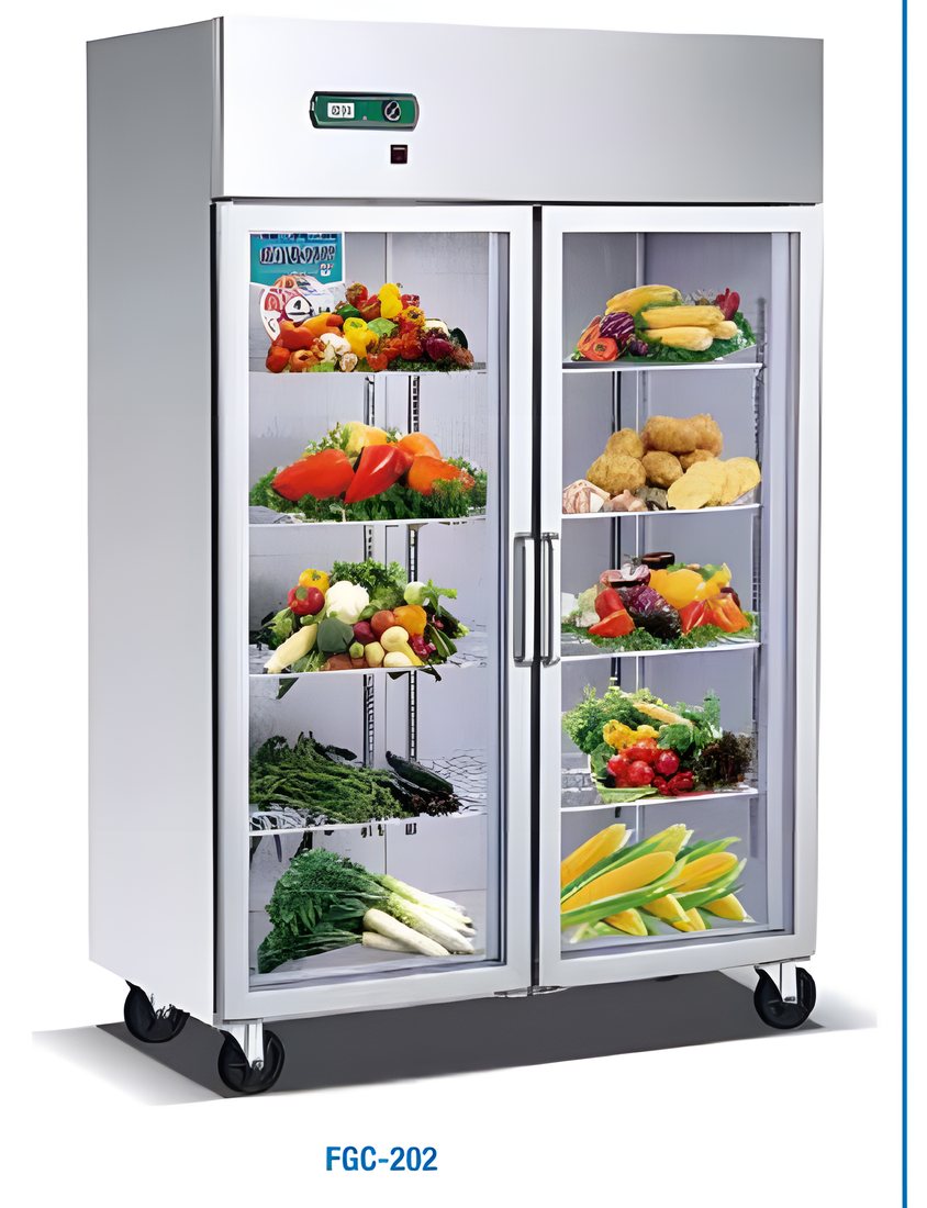Armario Expositor Refrigeración Total Inox Serie Plus FGC-202