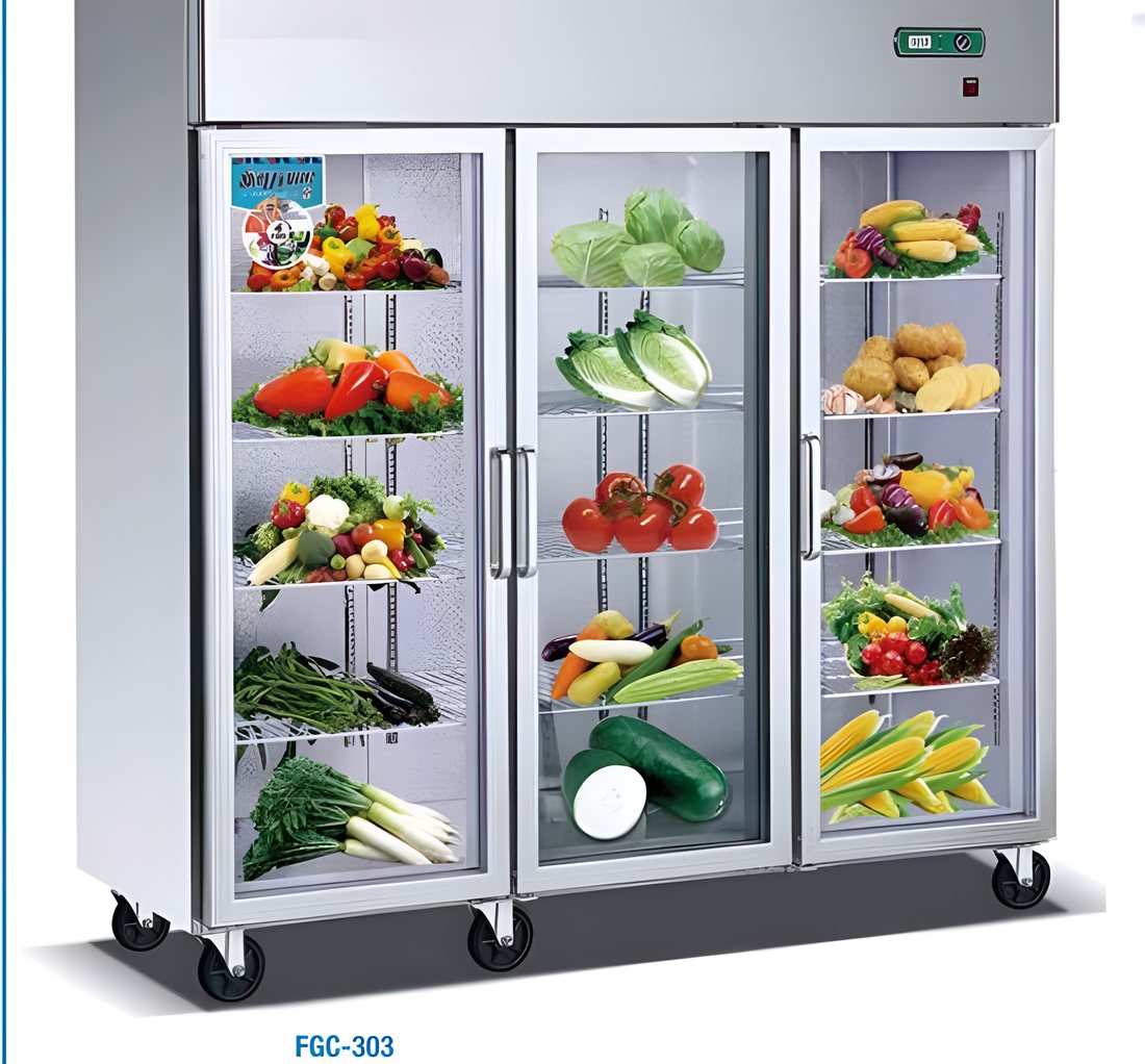Armario Expositor Refrigeración Total Inox Serie Plus FGC-303