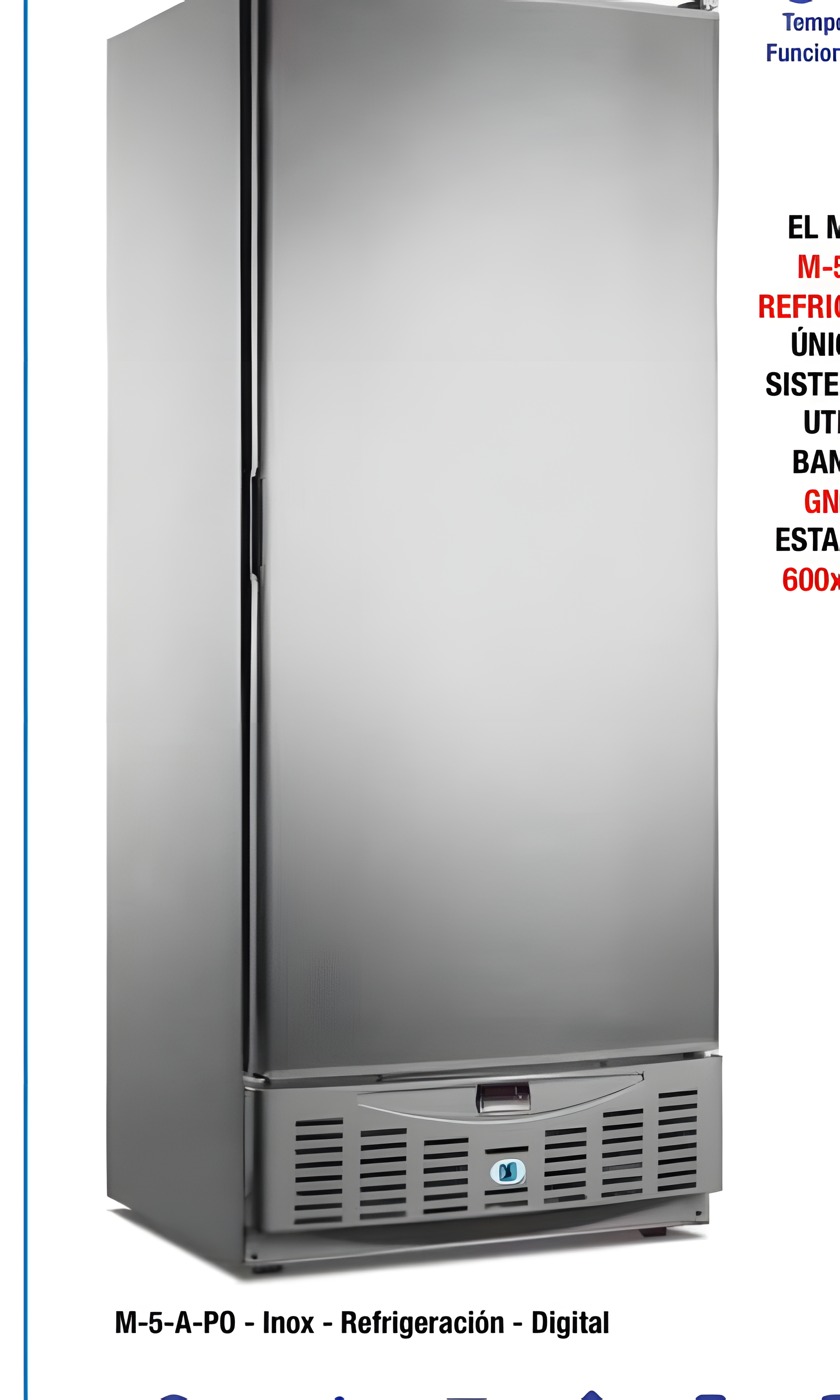 Armario de Refrigeración o Congelación Serie 500 Inox GN-2/1