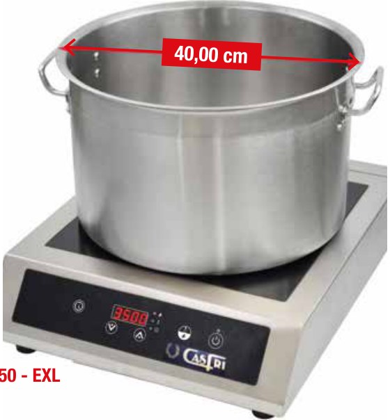 Cocinas Encimeras Industriales a Inducción IND 350-EXL