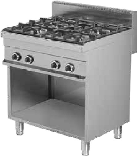 Cocinas Serie 700 a Gas con Horno GR-722-M