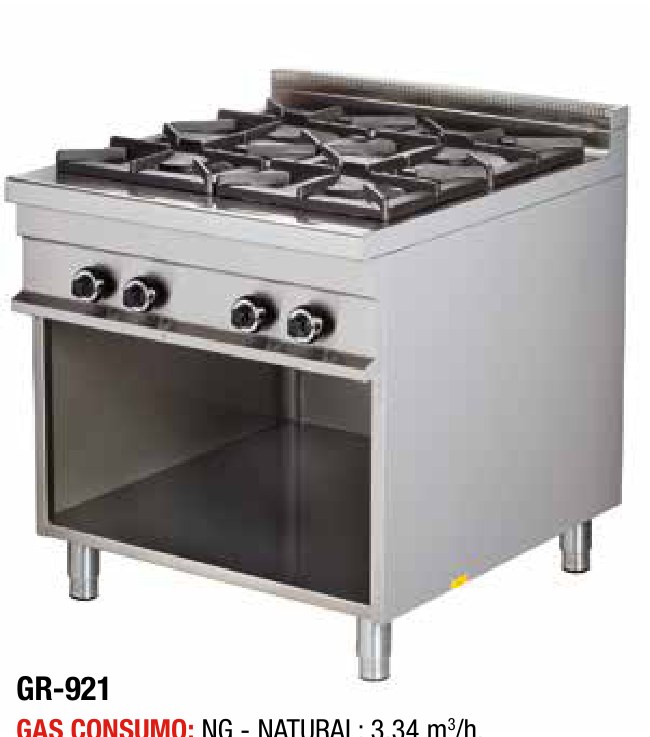 Cocinas Serie 900 a Gas GR-921