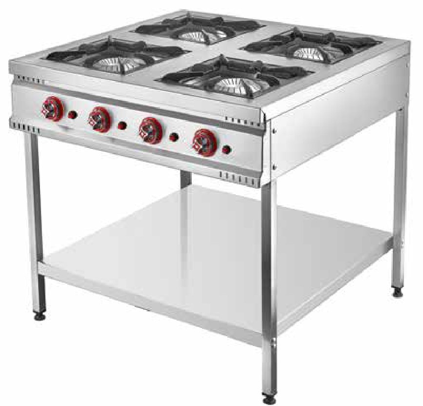 Cocinas Sobremueble de 2, 3 y 4 Fuegos TB-4G