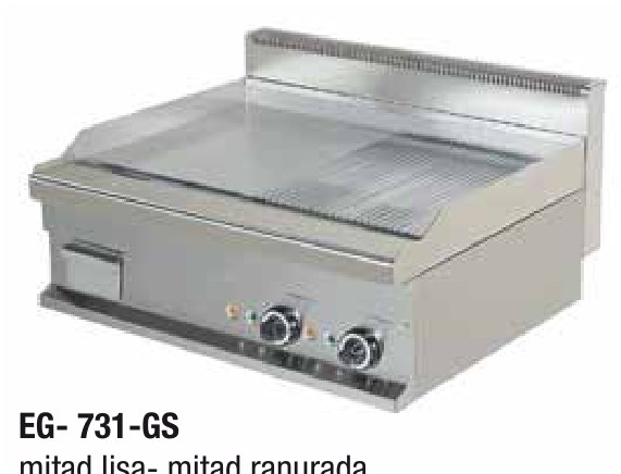 Fry-Top Serie 600/700/900 EG-731-GS
