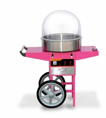 Máquina de Algodón Dulce CC-10 con Carro
