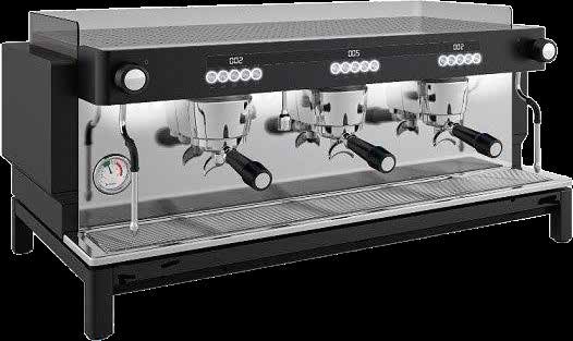 Cafetera Express 3 Grupos Electrónica