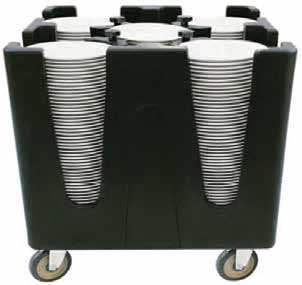 Carro Ajustable para Platos en Polietileno CAP-92