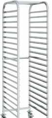 Carro Pastelero Alto — Línea ALFA