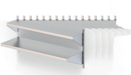 WMS20630200 (Estante Tubo Redondo, Fondo 300)
