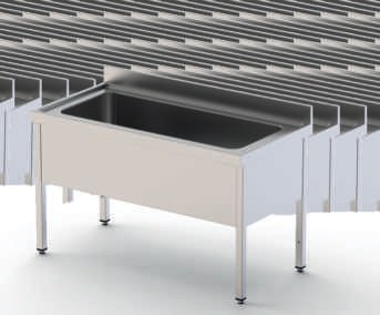 Fregadero Gran Capacidad con Mueble y Puertas