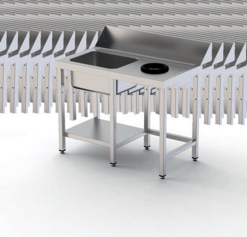 Mesa de Entrada y Salida para Lavavajillas
