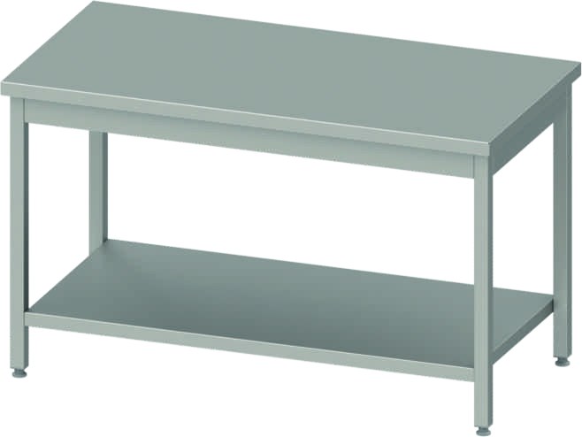 Mesa Central con Estante - Línea Varsovia