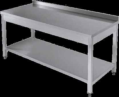 Mesa de Trabajo Central Desmontable Línea COMPLET