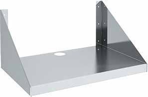 Estantería para Microondas y Barra para Colgar Utensilios