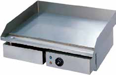 Planchas de Asar Eléctricas Serie Clasic Lisas