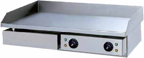 Planchas a Gas Mixtas Cromo Duro + Placa Laminada