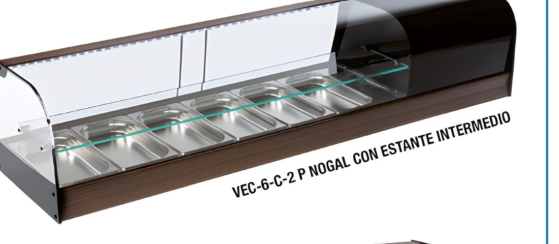 Vitrina Expositora Refrigerada 2 Pisos Línea Clasic VEC