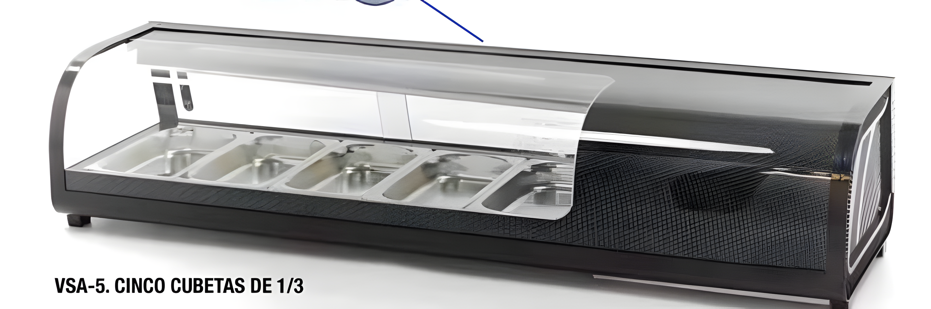 Vitrina Repisa Refrigerada para Tapas y Sushi VSA